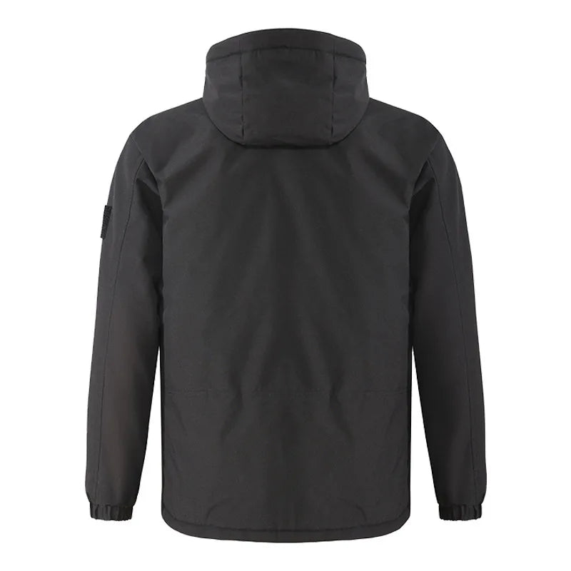 Veste chauffante intelligente pour sports de plein air, manteau en coton coupe-vent, hiver