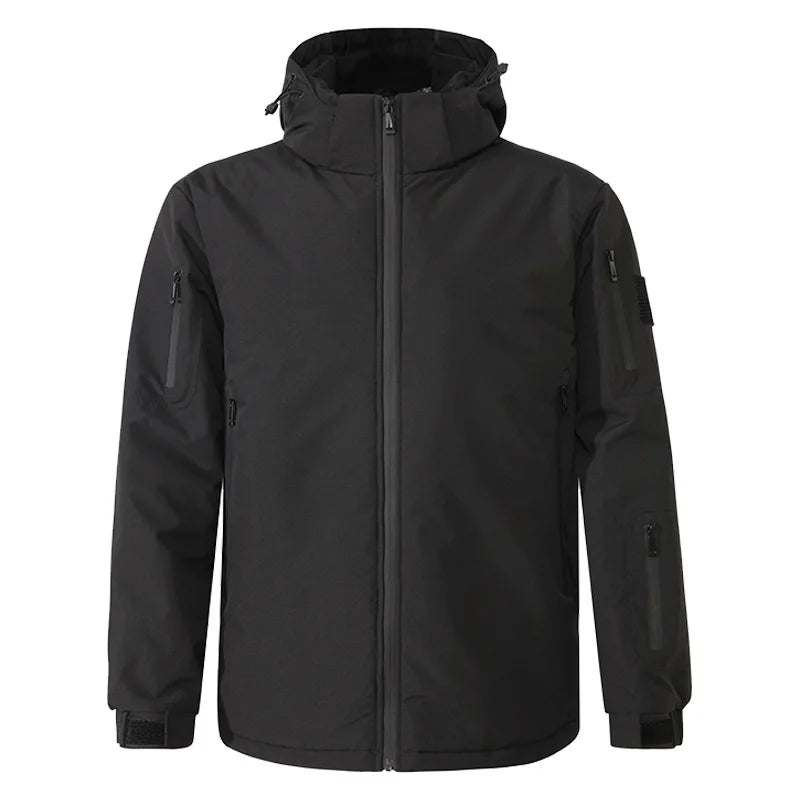 Veste chauffante intelligente pour sports de plein air, manteau en coton coupe-vent, hiver